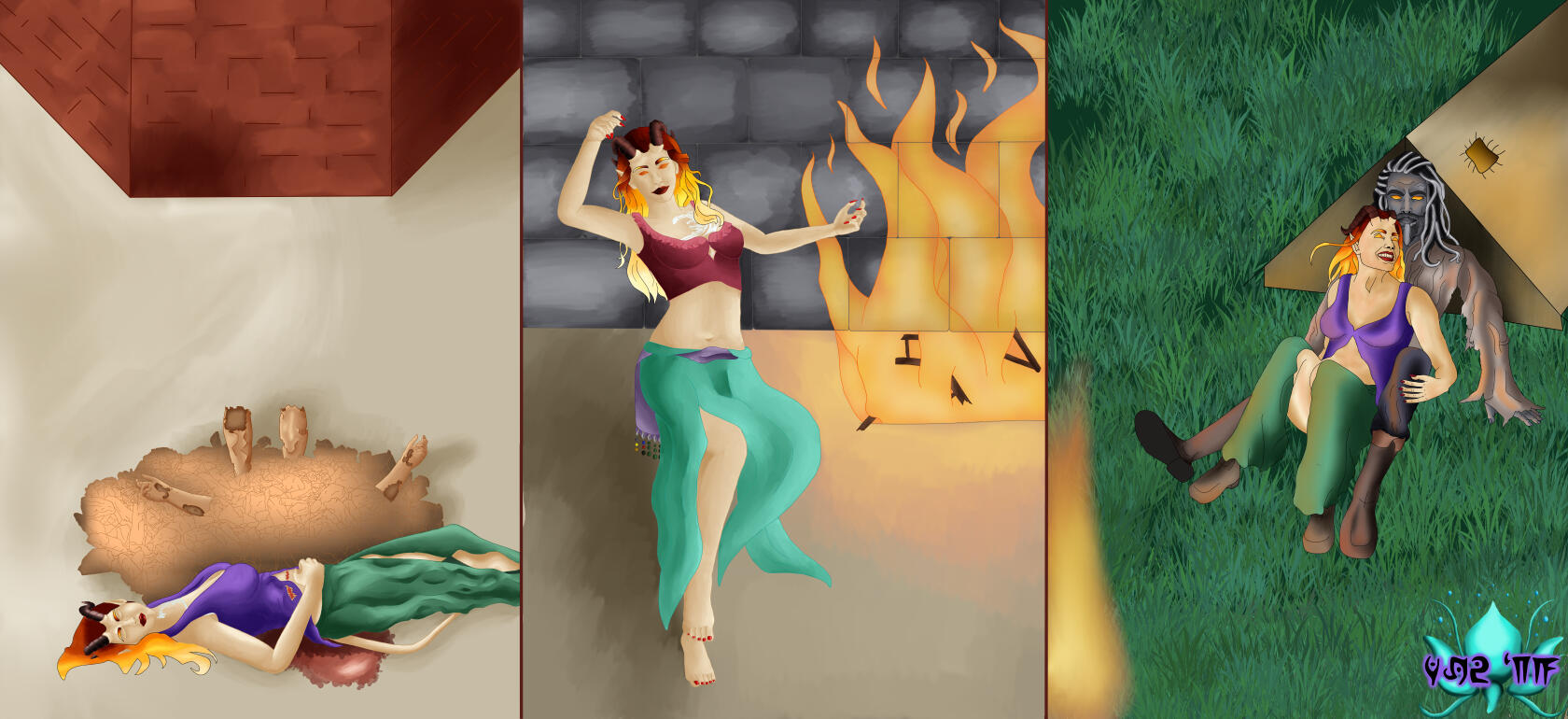 Eldurya Death, Past, Reborn